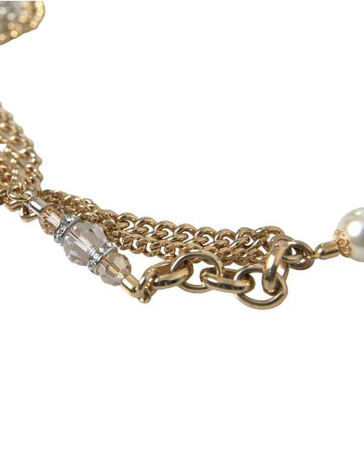 Elegant Crystal Bounce waist belt