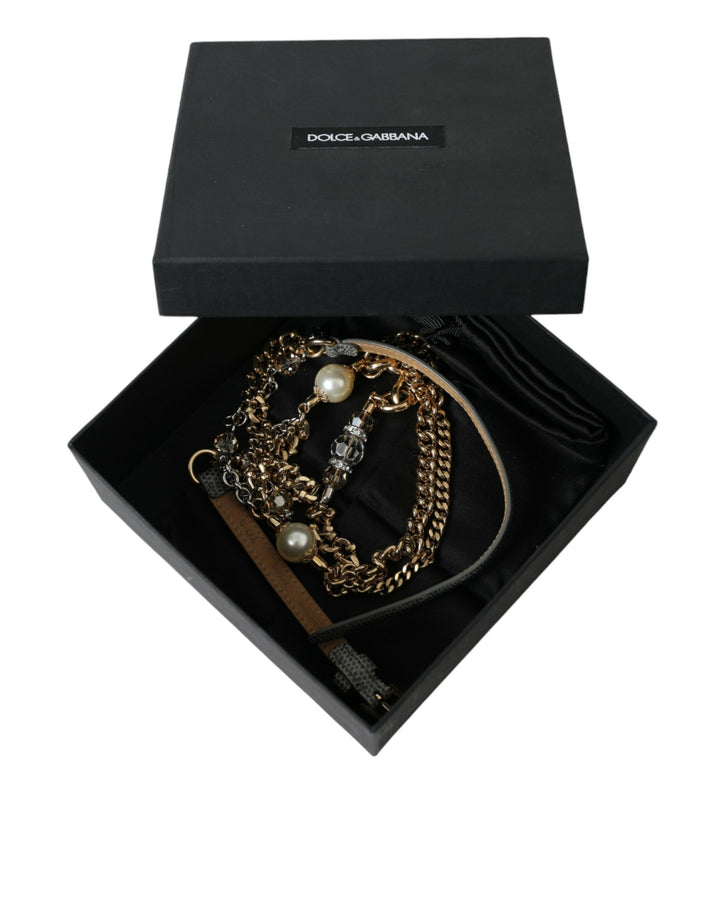 Elegant Crystal Bounce waist belt