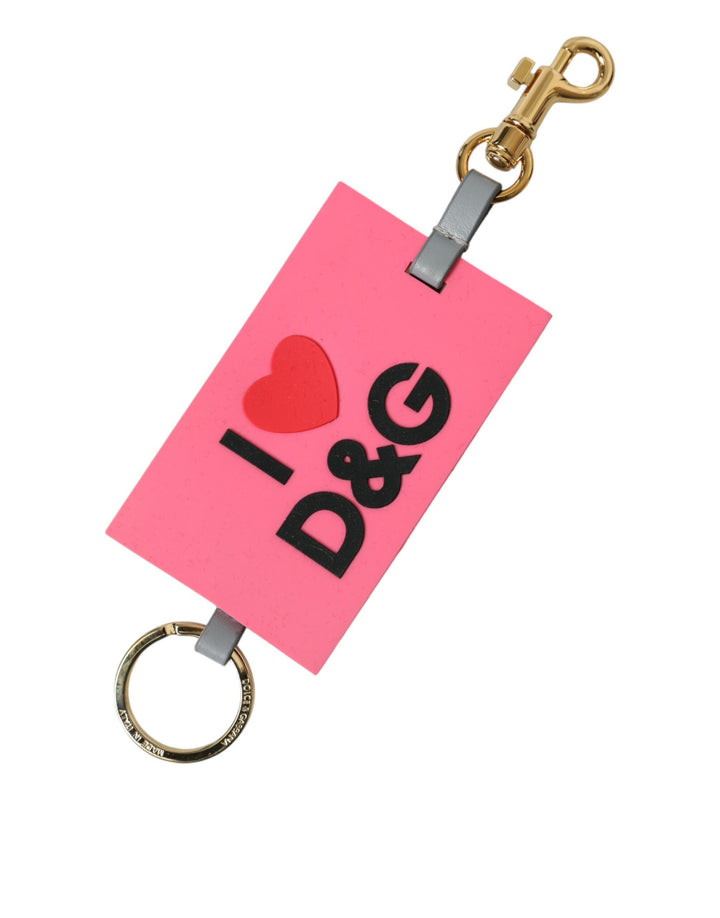 Chic Trifold Gold &amp; Pink Key Holder Case
