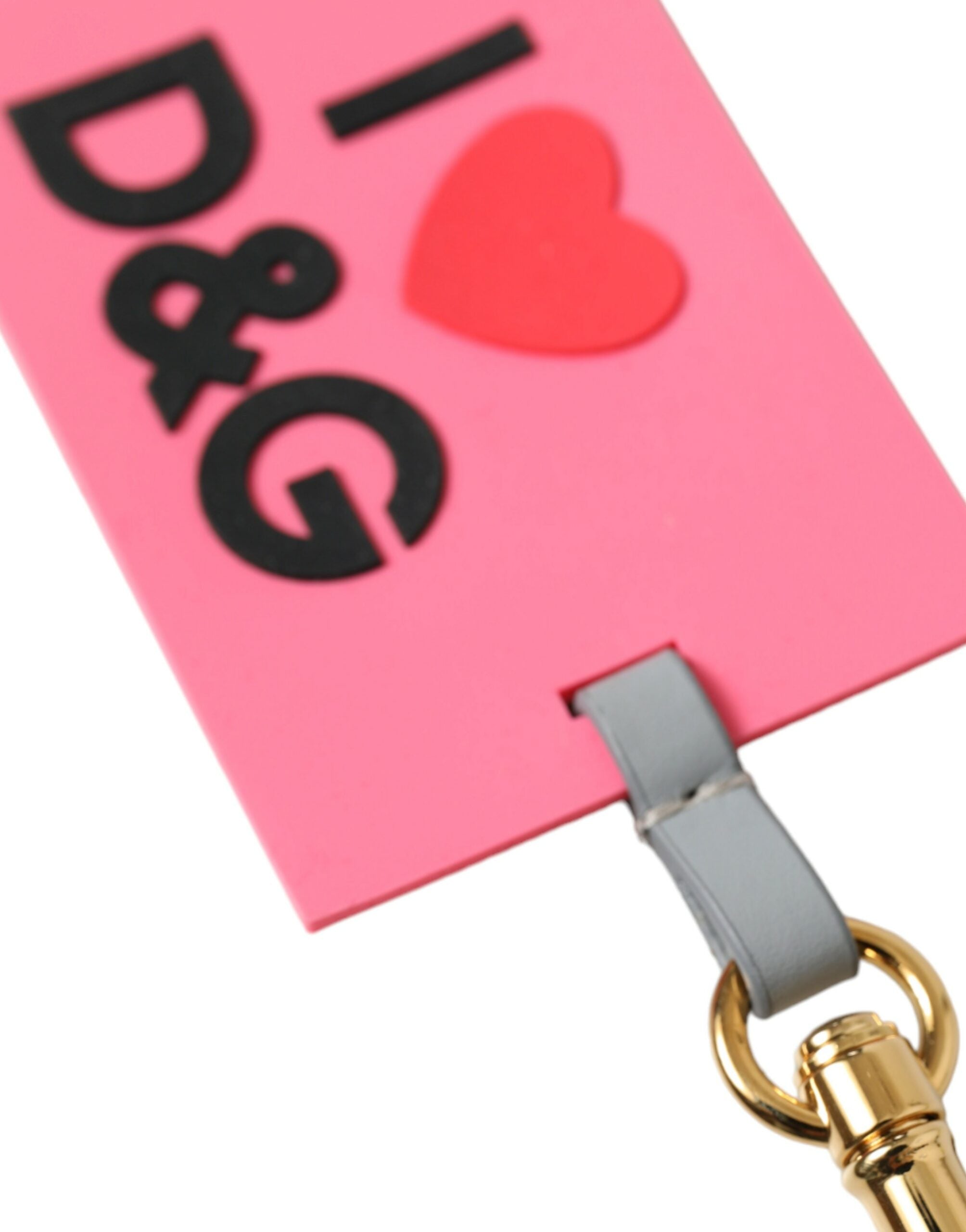 Chic Trifold Gold &amp; Pink Key Holder Case