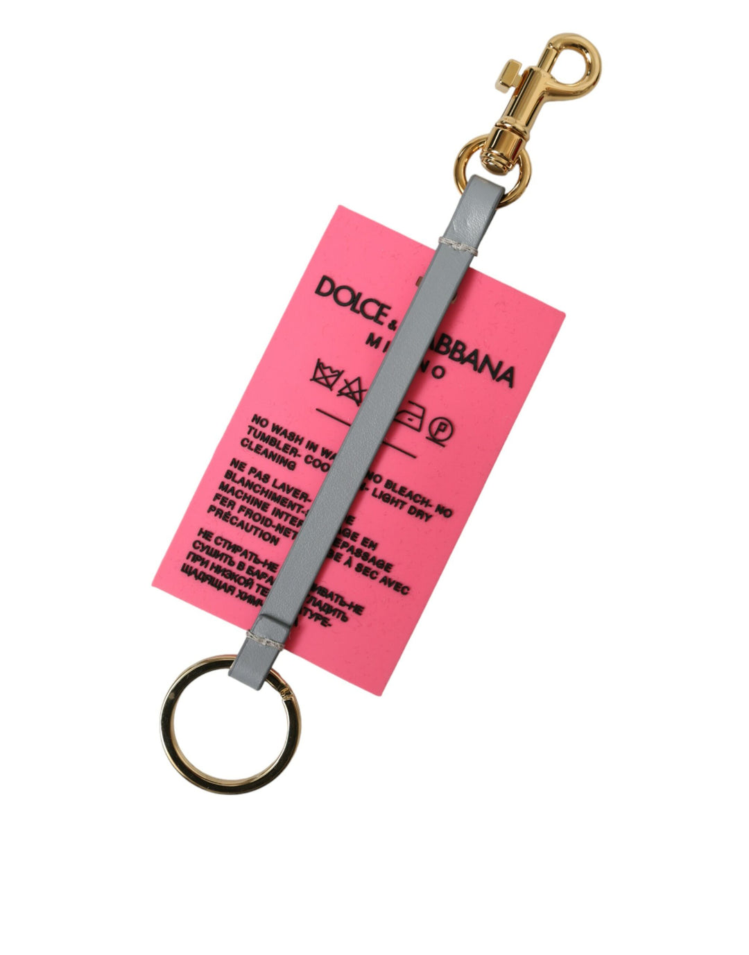 Chic Trifold Gold &amp; Pink Key Holder Case