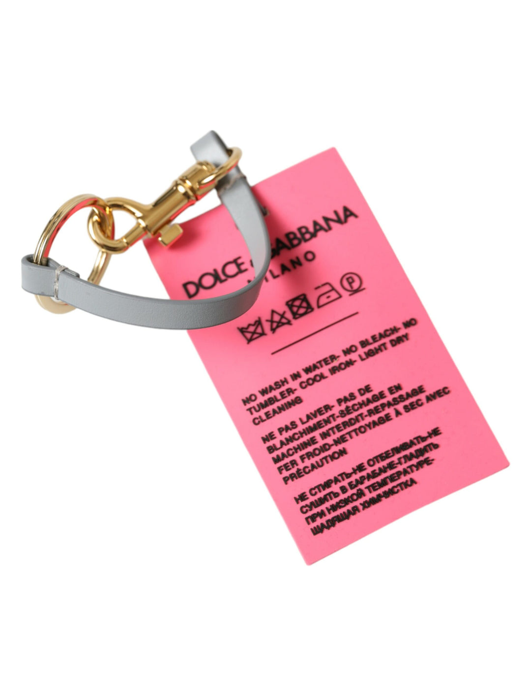 Chic Trifold Gold &amp; Pink Key Holder Case