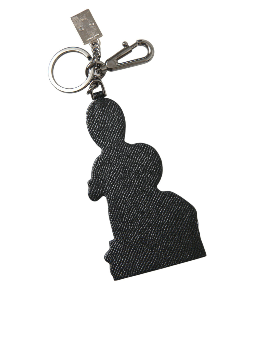 Elegant multicolor leather keychain