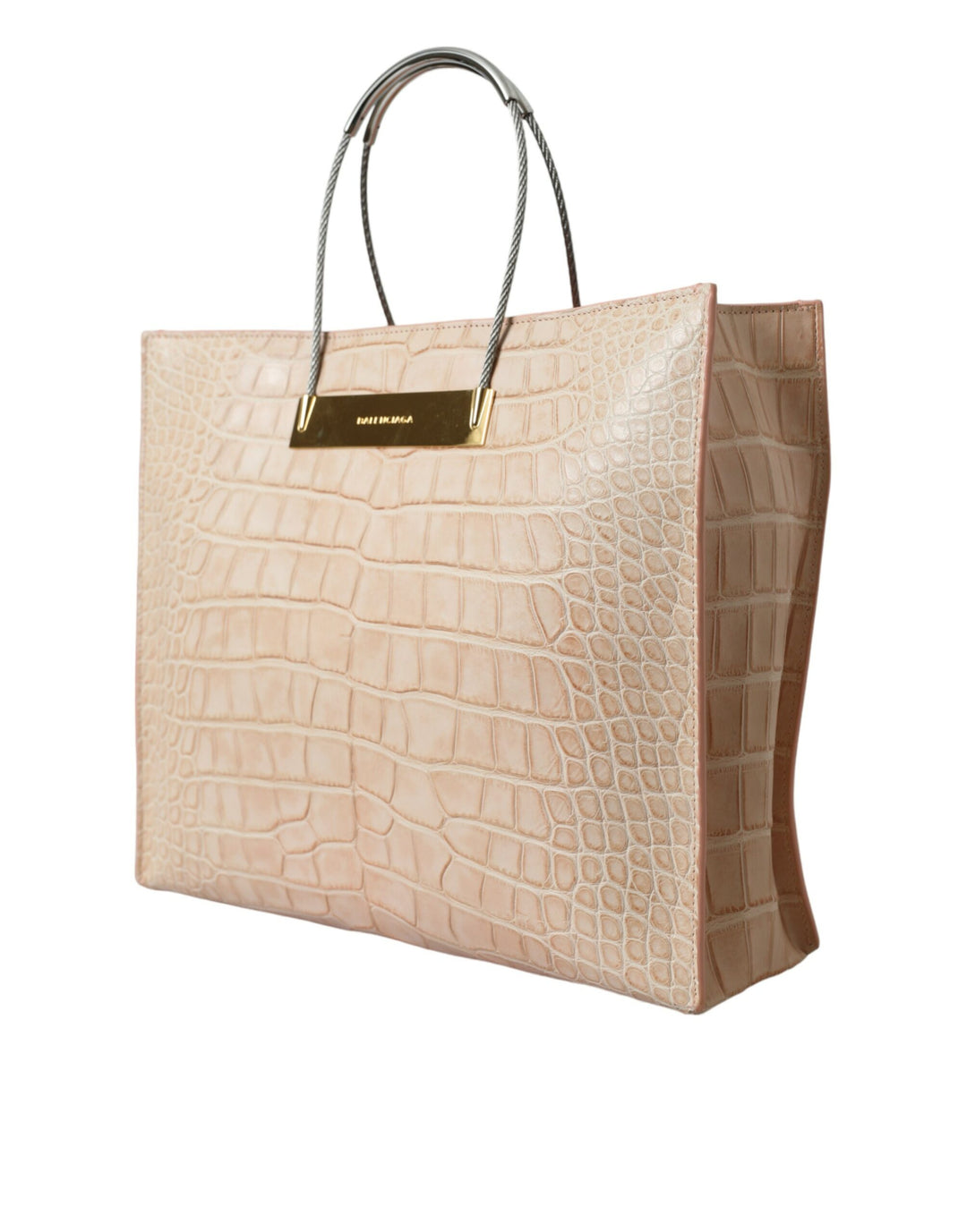 Balenciaga Alligatorleder Chic Pink Tote Bag