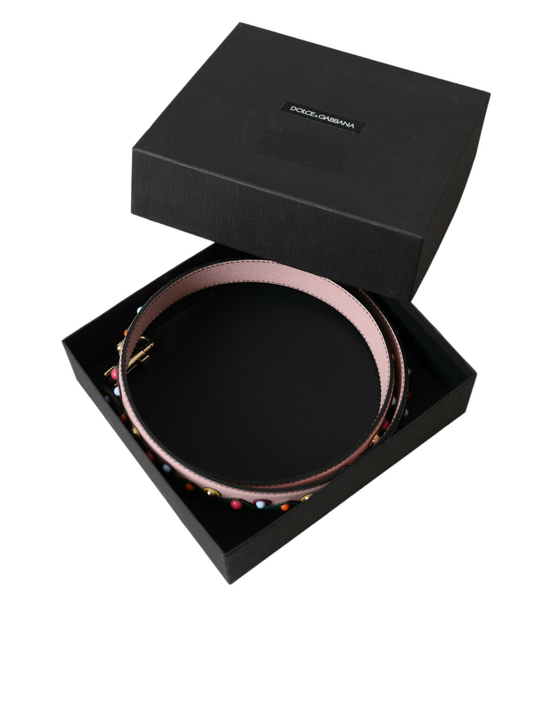 Pink leather handbag accessory shoulder strap