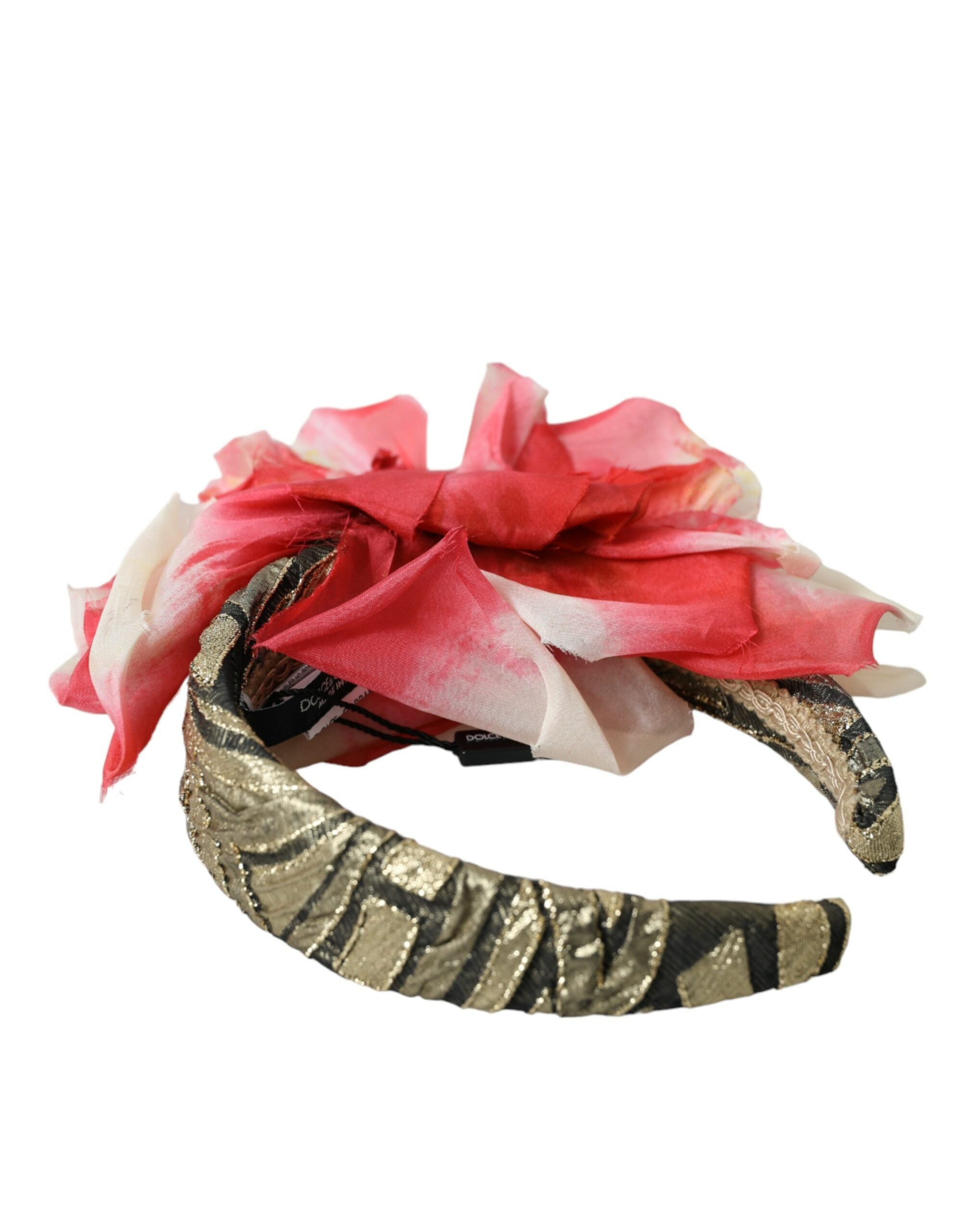 Multicolor Floral Applique Seide Frauen Stirnband Diadem
