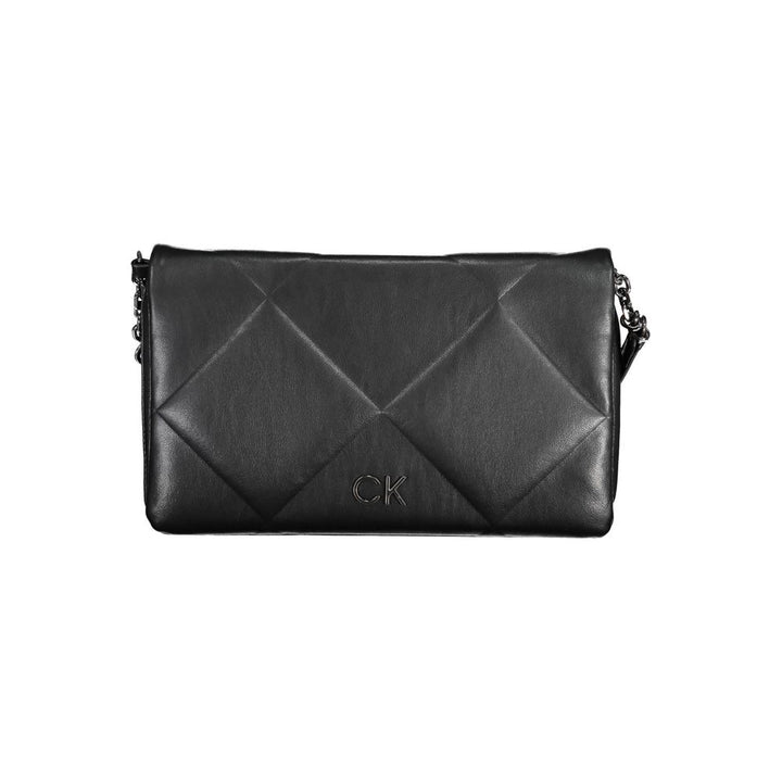 Calvin Klein Schwarze Polyester Handtasche