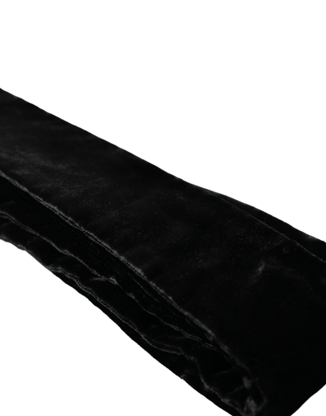 Black viscose belt for women with wide waist