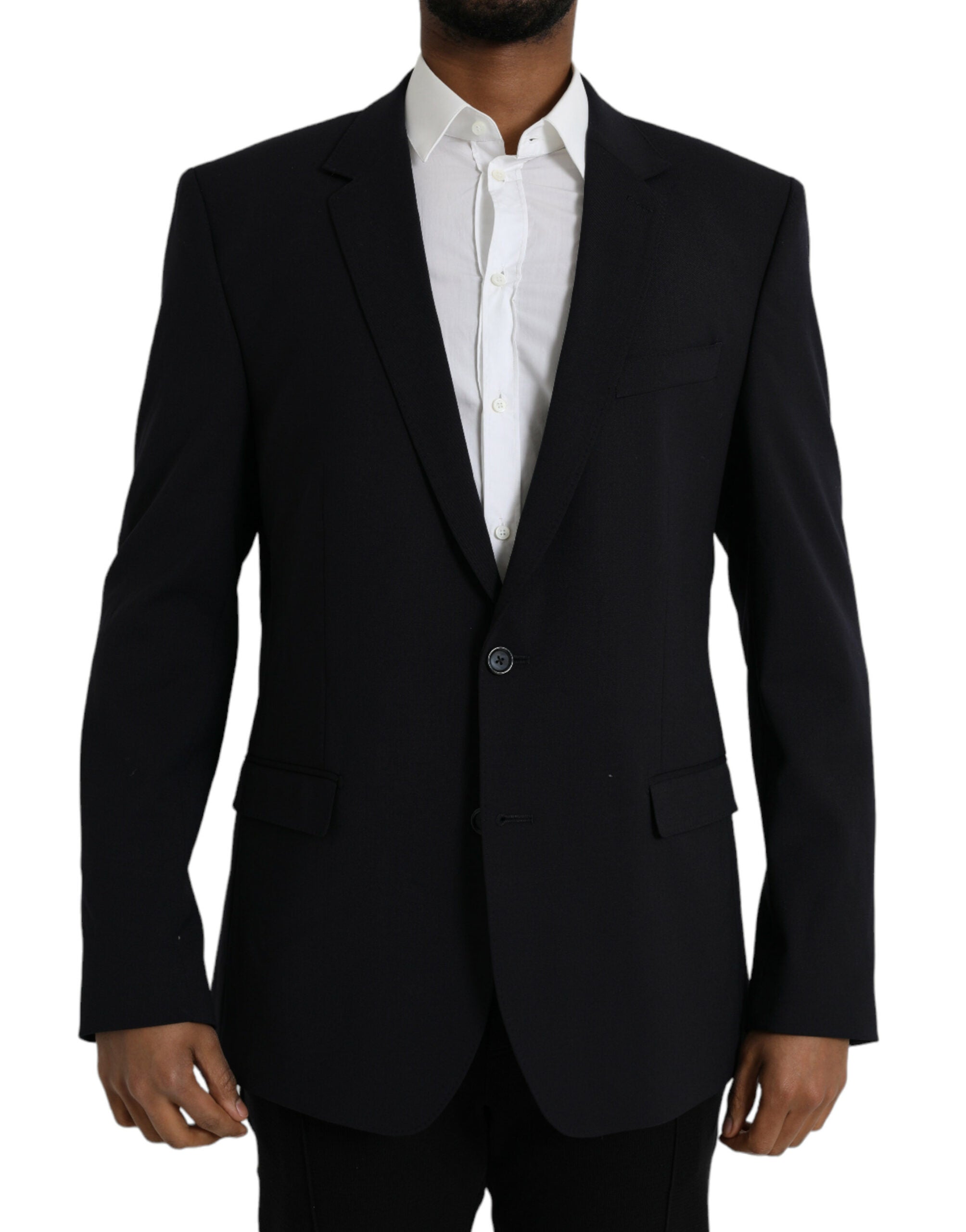 Black MARTINI single-breasted coat blazer