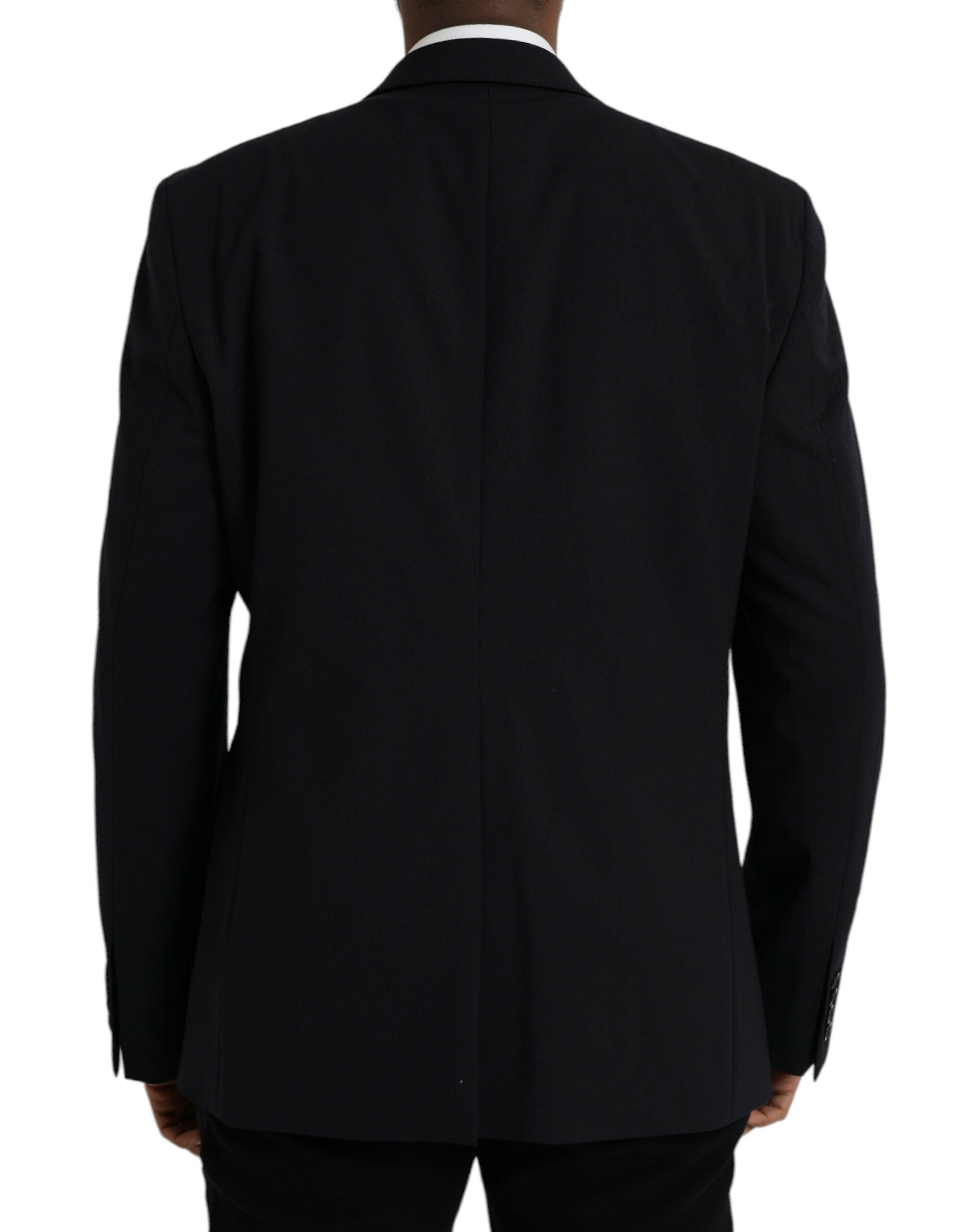 Black MARTINI single-breasted coat blazer