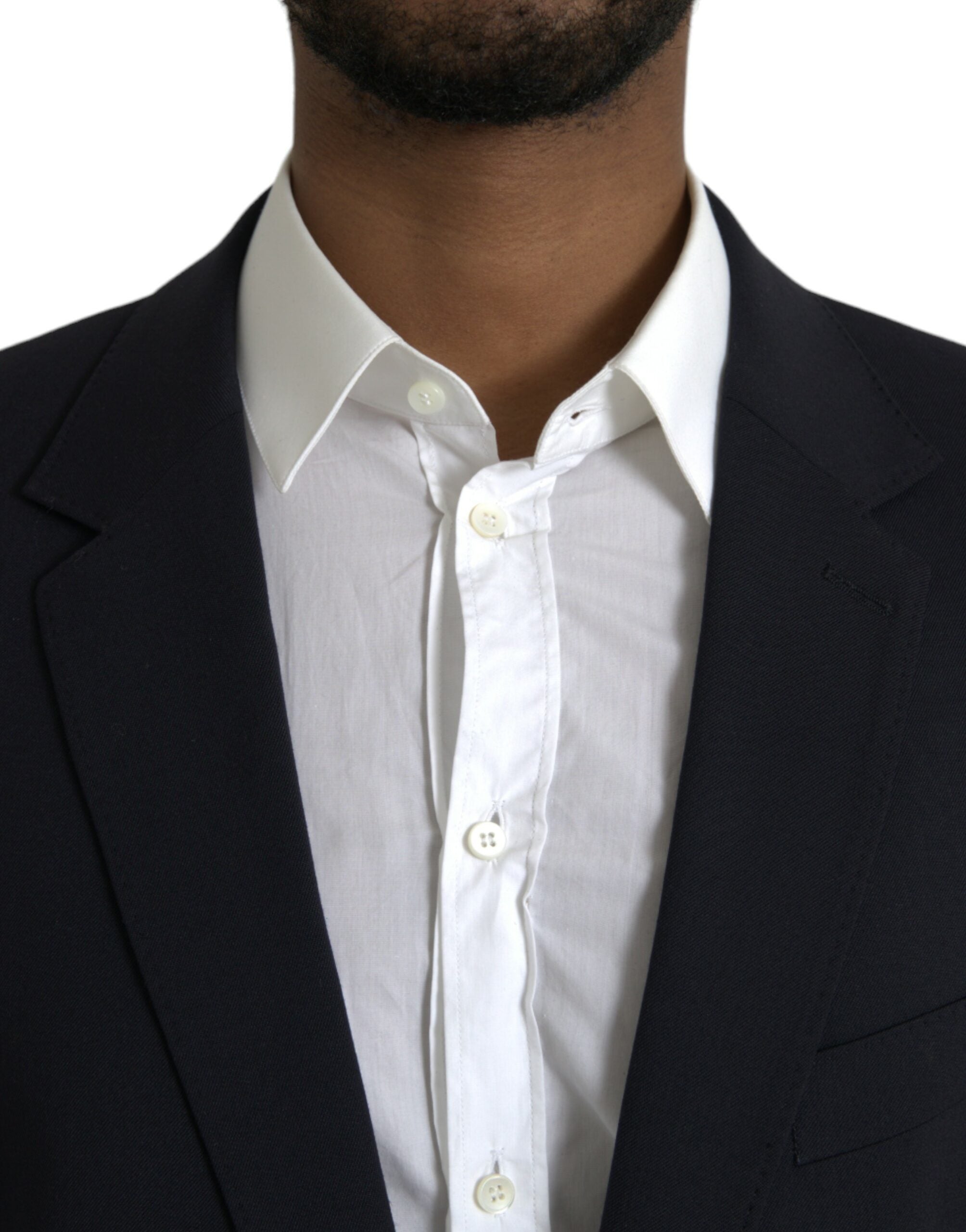 Black MARTINI single-breasted coat blazer