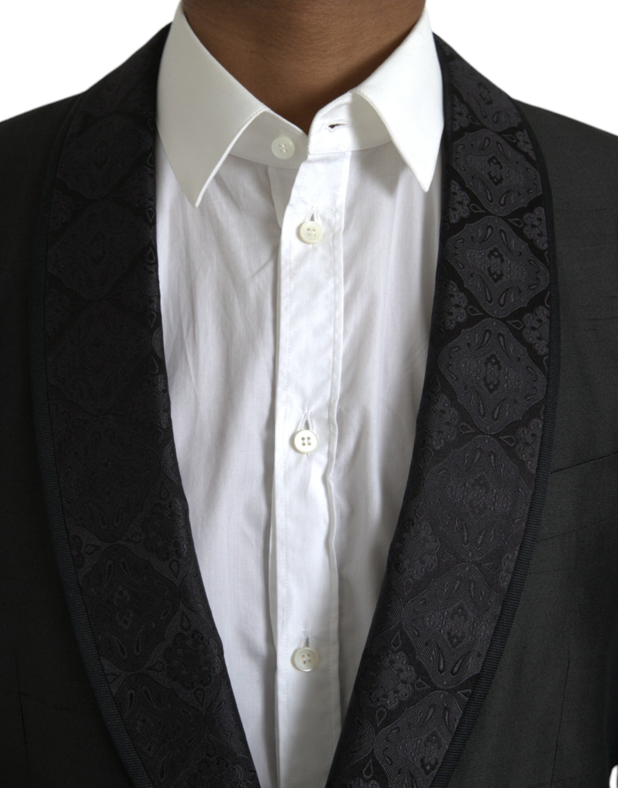 Black MARTINI single-breasted coat blazer