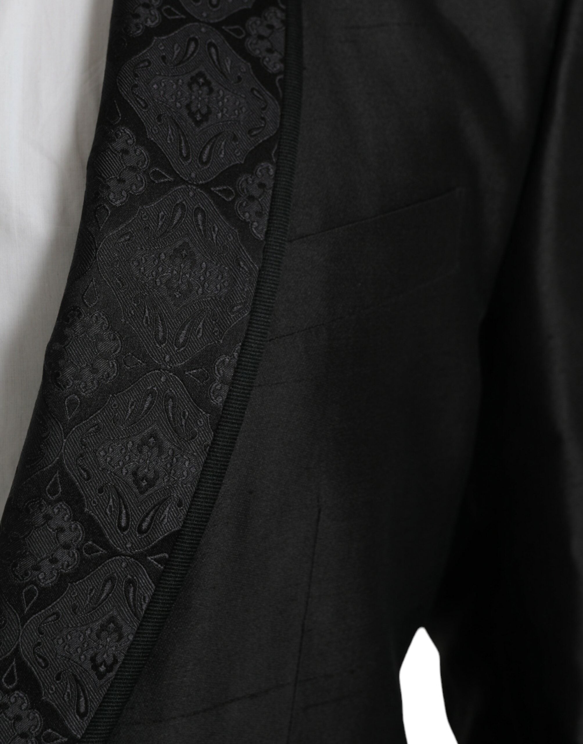 Black MARTINI single-breasted coat blazer