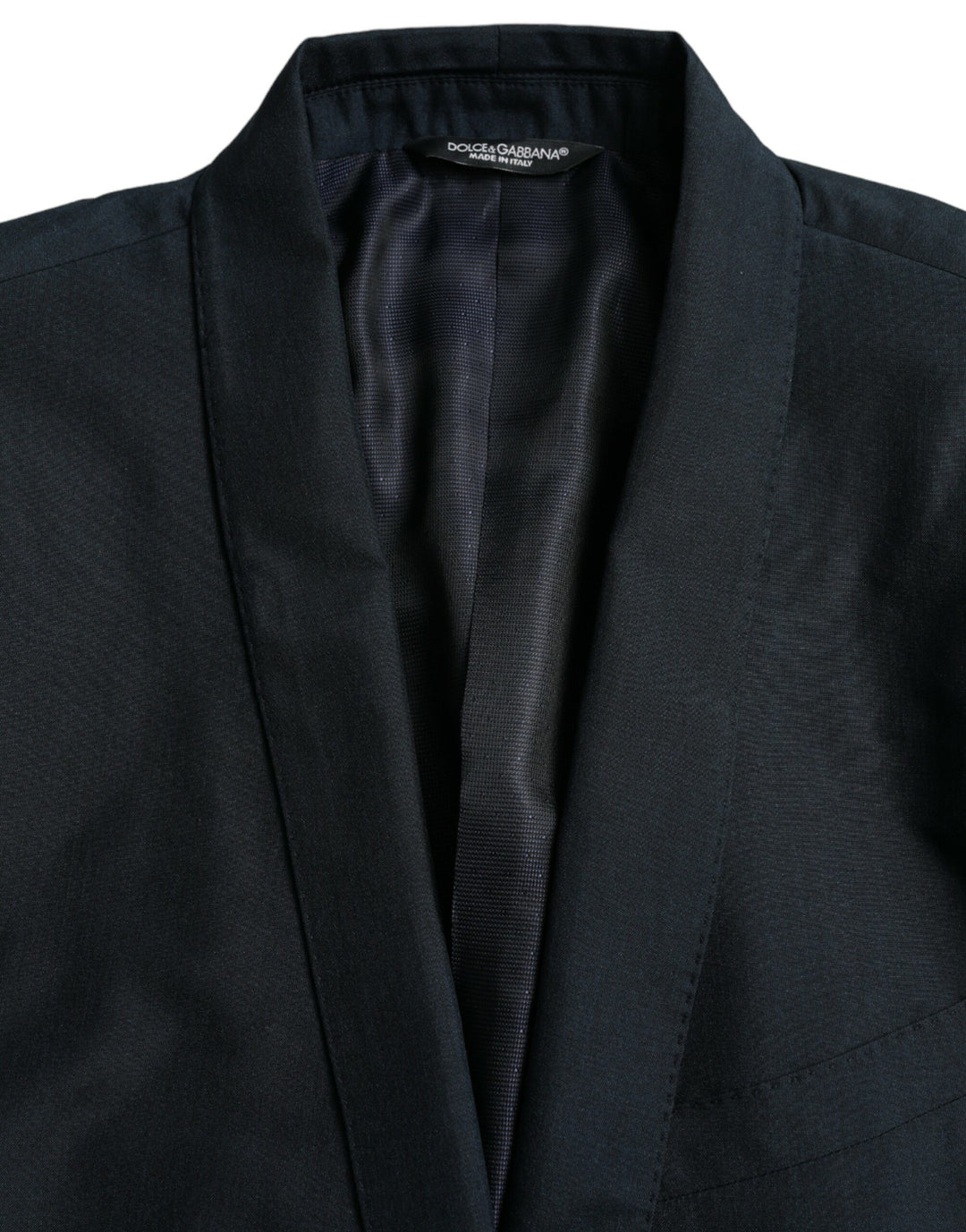 Blue GOLD notched single-breasted blazer