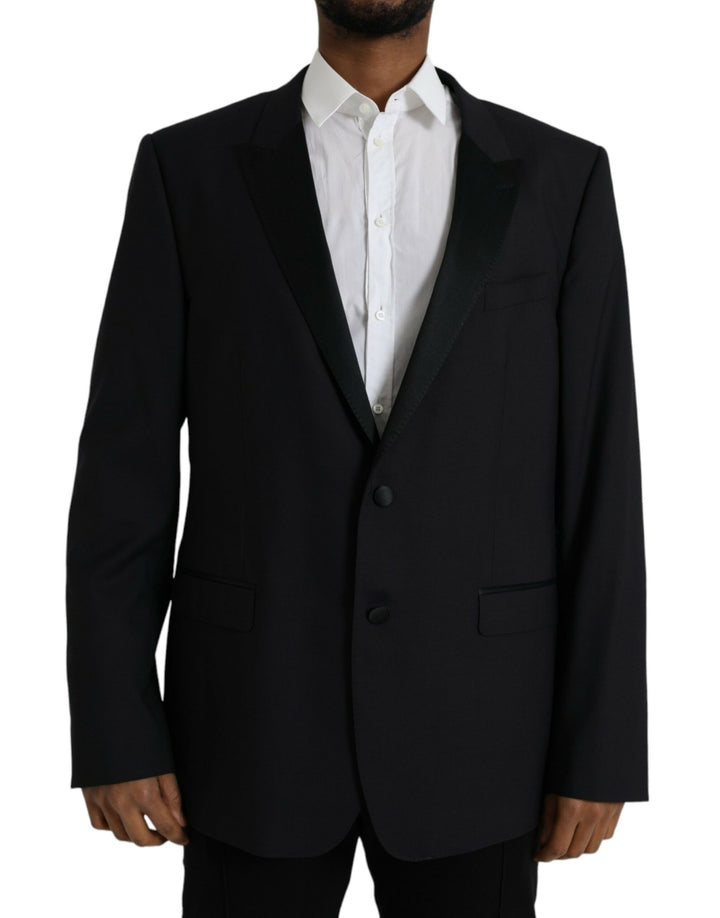 Blauer MARTINI Einreihiger Mantel Blazer