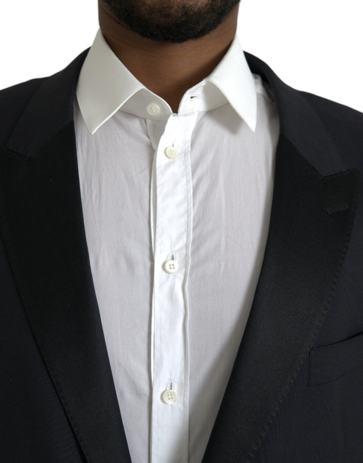 Blauer MARTINI Einreihiger Mantel Blazer