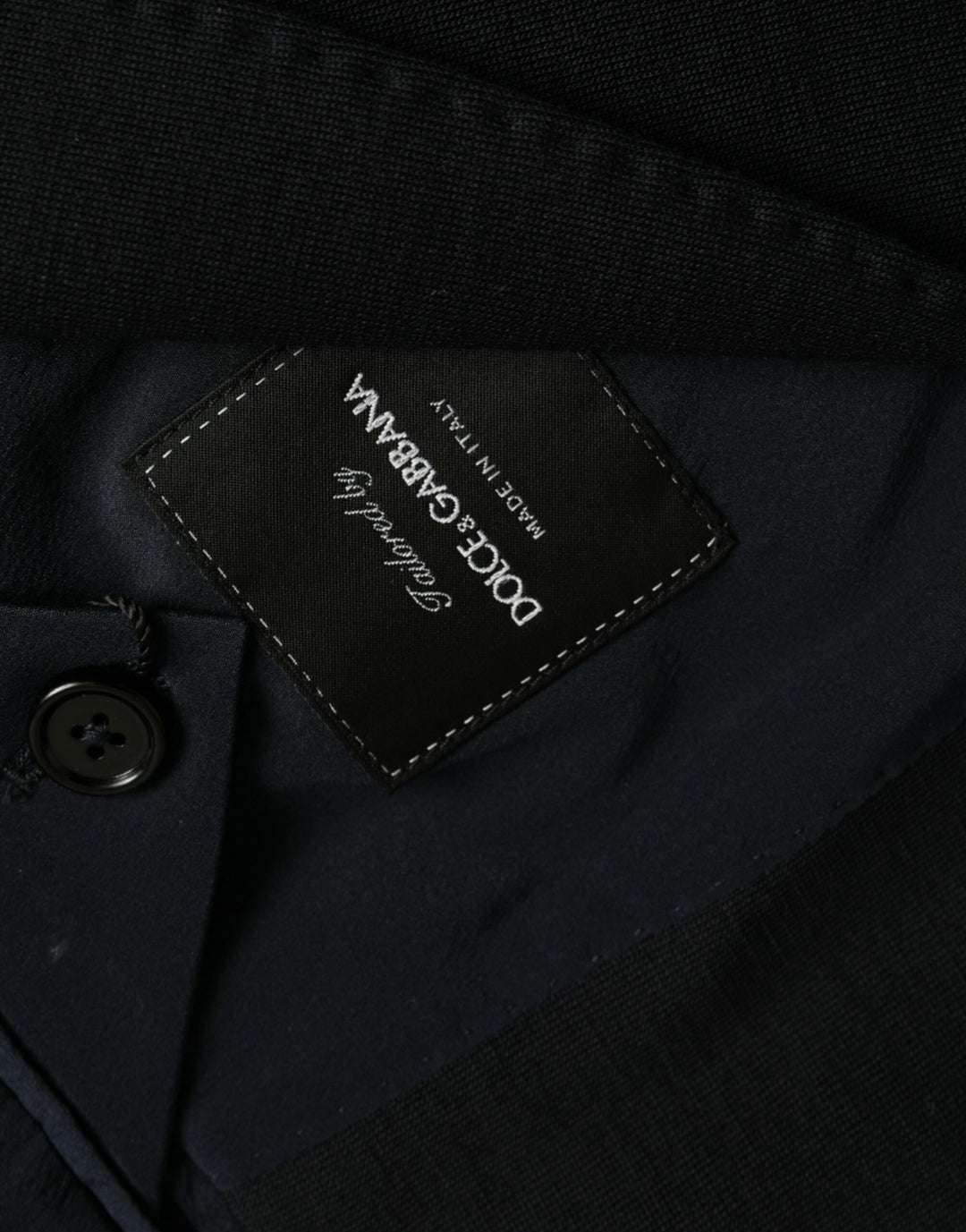 Black wool coat single-breasted with notch blazer