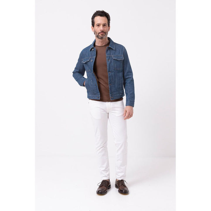 Stylish cotton denim jacket for men