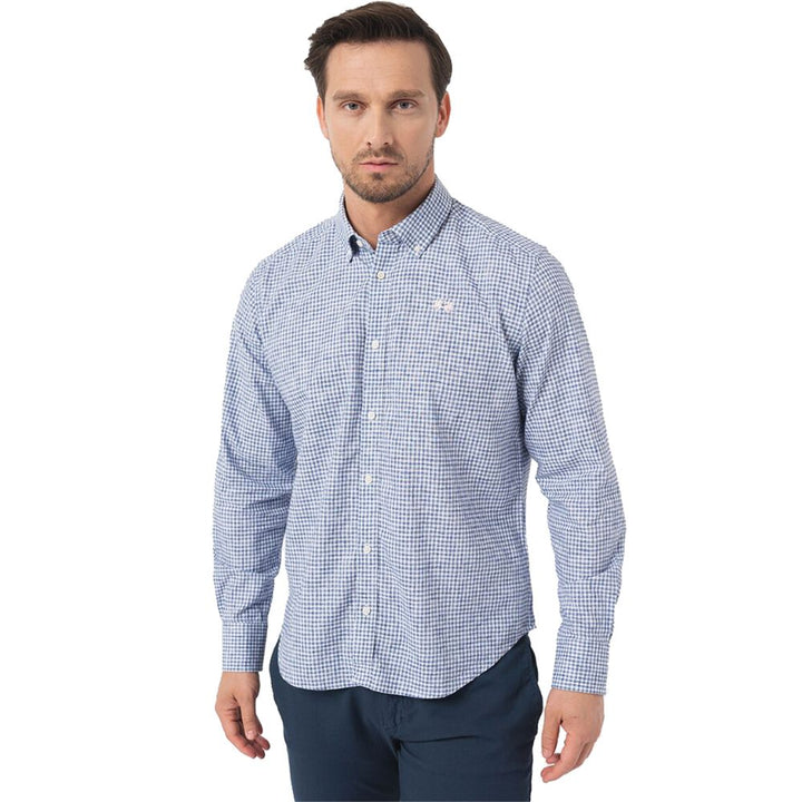 Blue cotton shirt