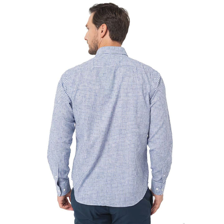 Blue cotton shirt