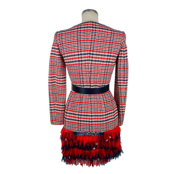 Rotes Baumwollkleid für Frauen