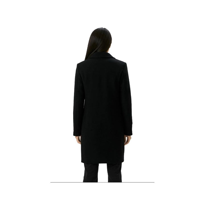Black wool jackets &amp; coats
