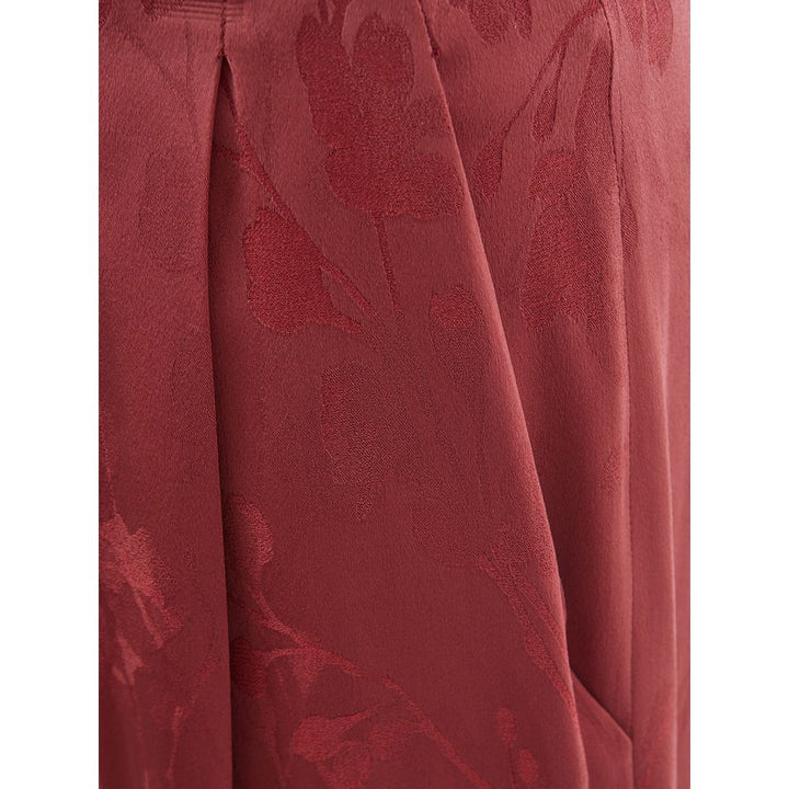 Lardini Elegante rote maßgeschneiderte Hose