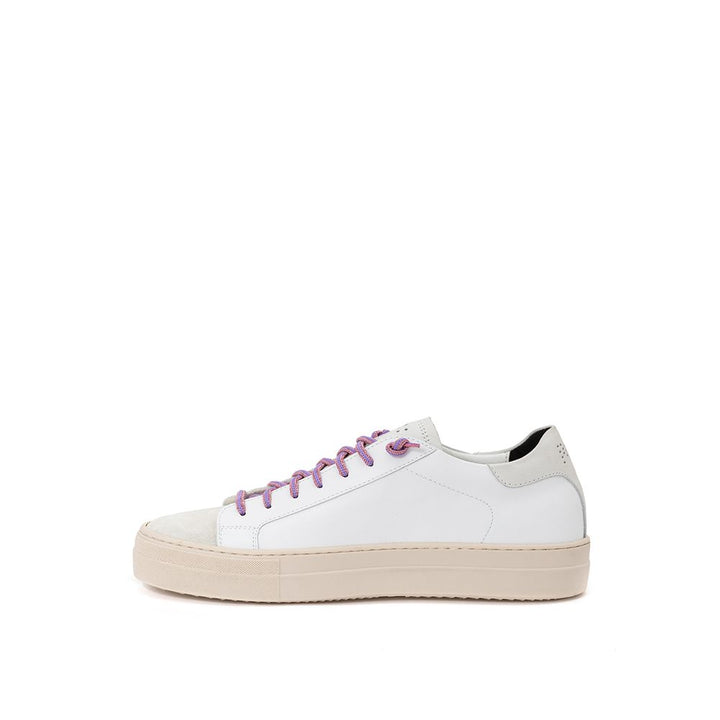 P448 Weißes Leder Sneaker