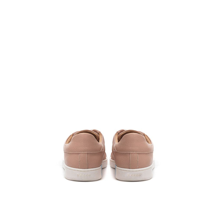 Bally Elegante rosa Leder-Sneakers