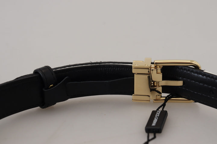 Weiß Schwarz Patchwork Gold Metallschnalle Gürtel