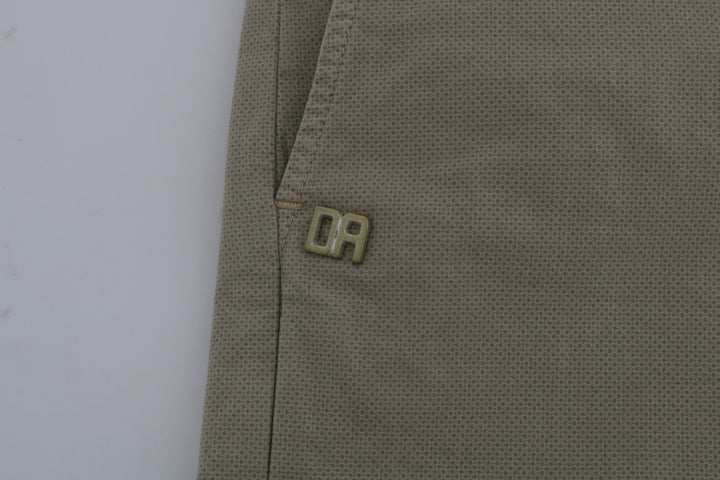 Beige Slim Fit Chinos für anspruchsvollen Stil