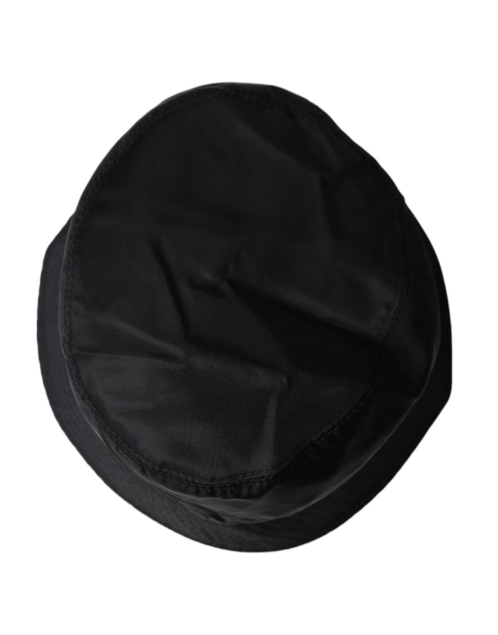 Black wide brim hat bucket hat men