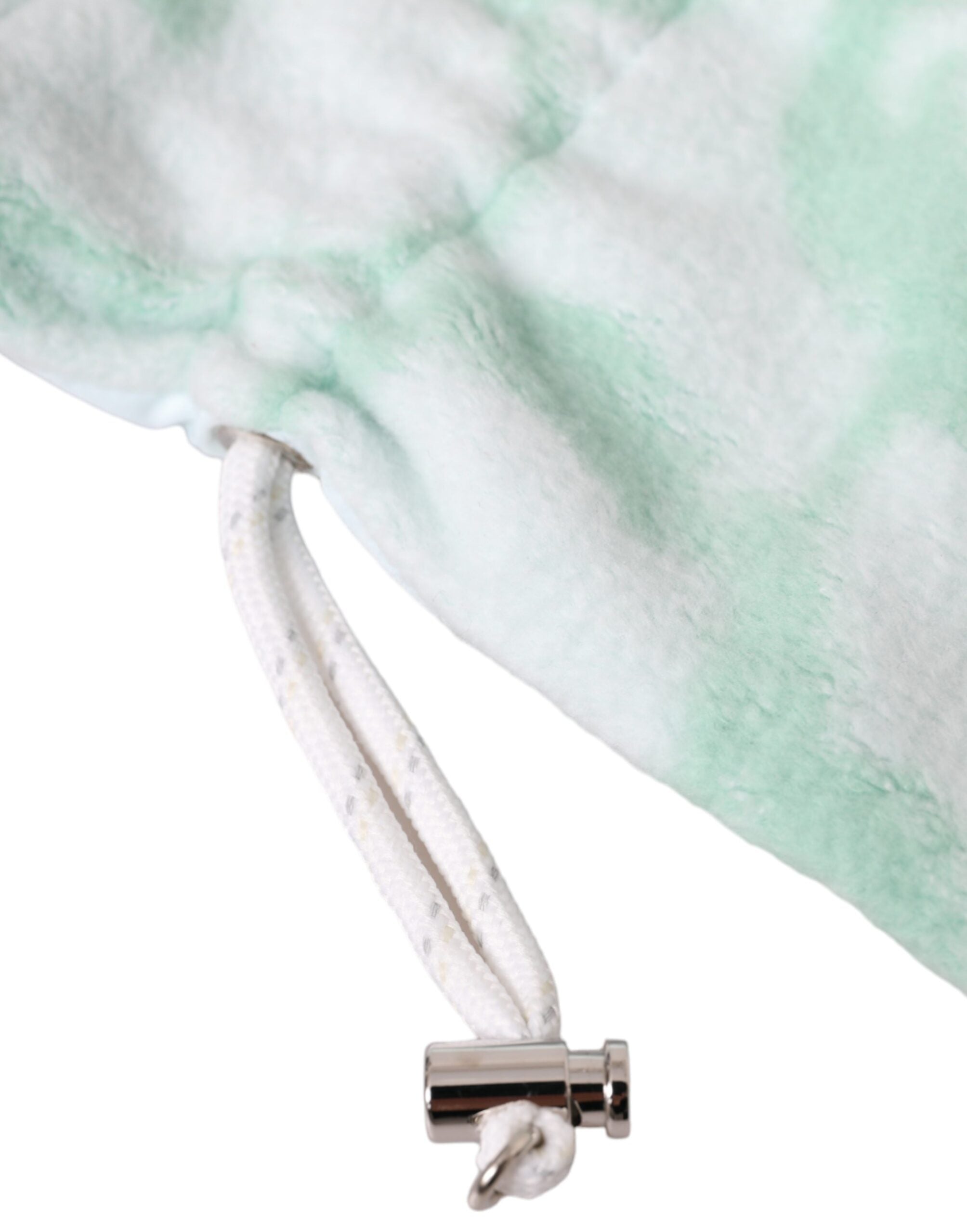 White Nylon Fleece Wrist Length Gloves