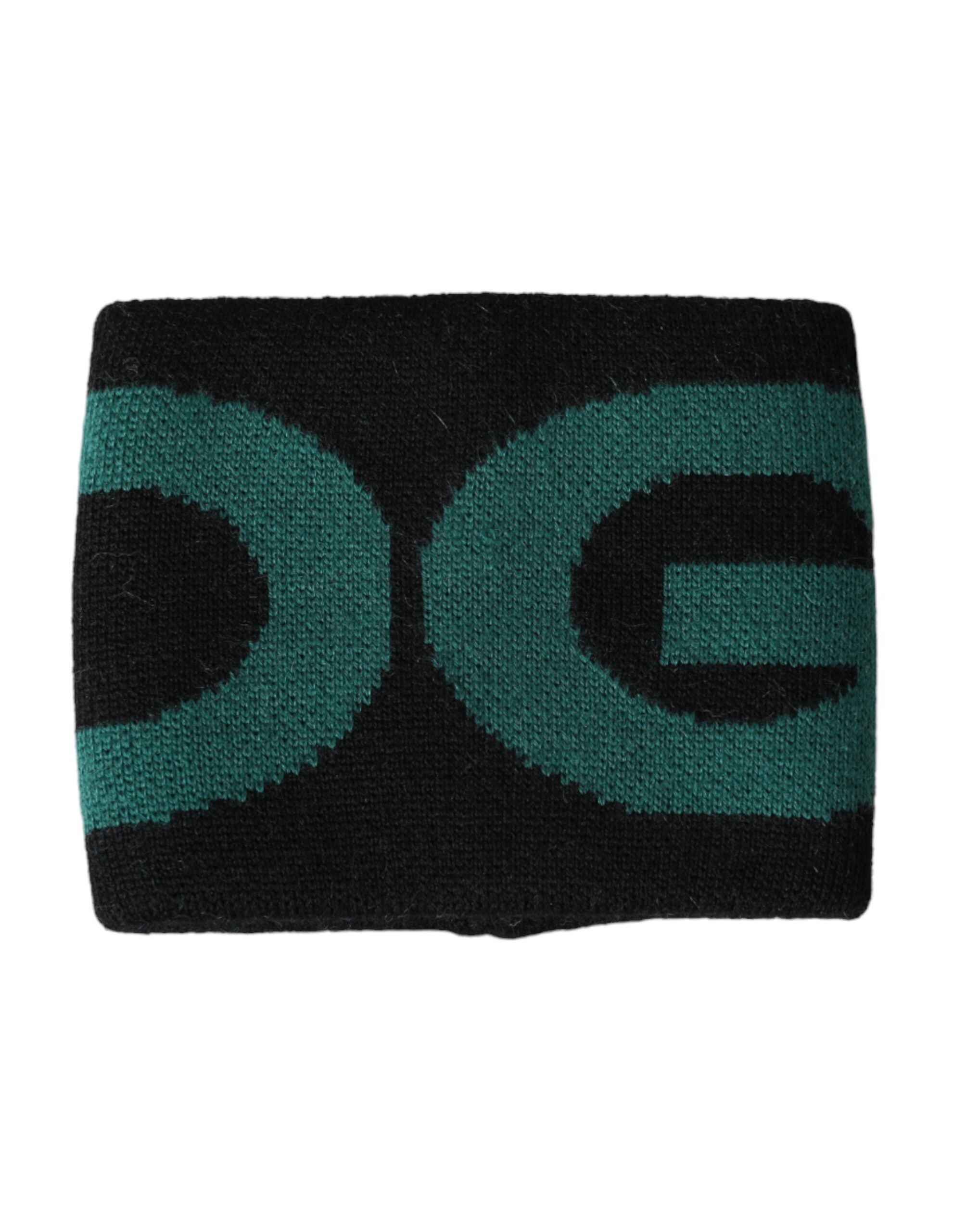 Black Green Wool Logo #DGMILLENNIALS Bracelet
