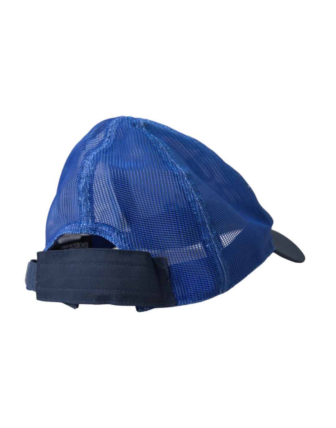 Blue White Black Italia Mesh Baseball Cap