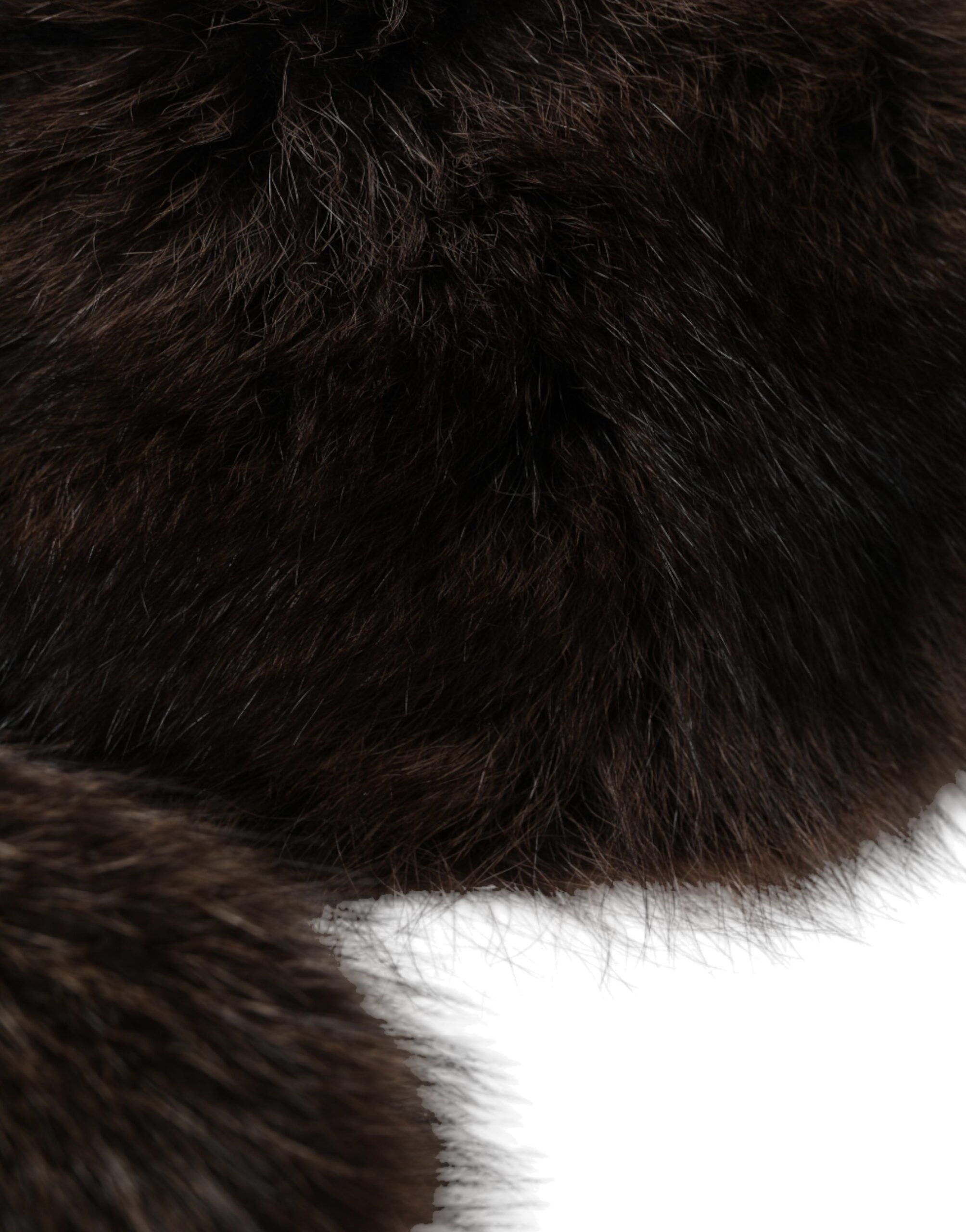 Women's Brown Raccoon Fur Bucket Hat