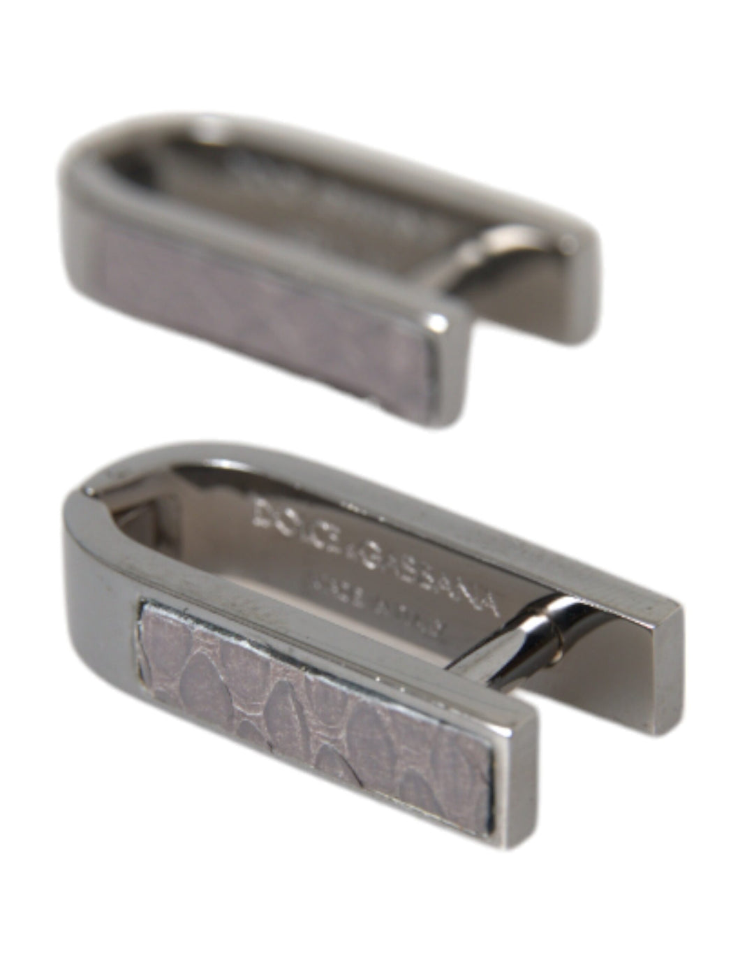 Versilberte Metall Messing Pin Männer Manschettenknöpfe