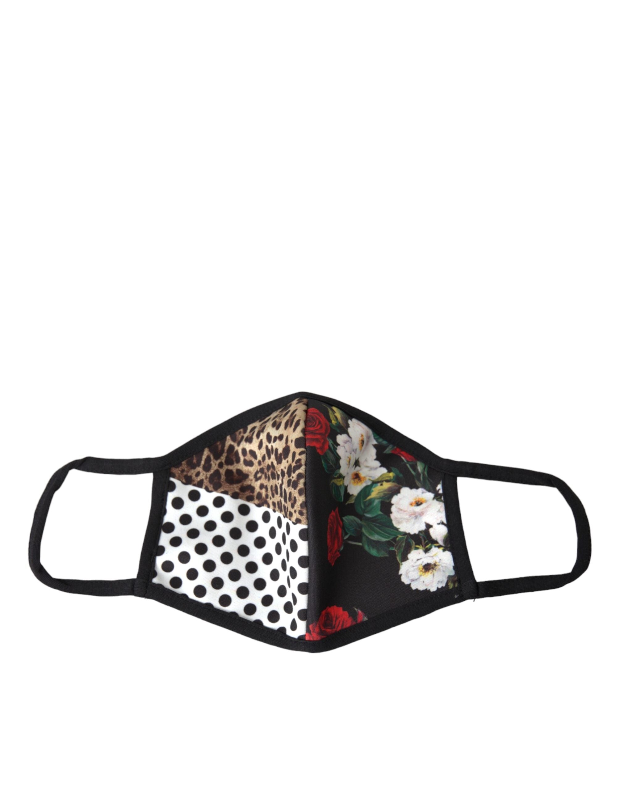 Multicolor Leopard Floral Elastic Earloop Face Mask