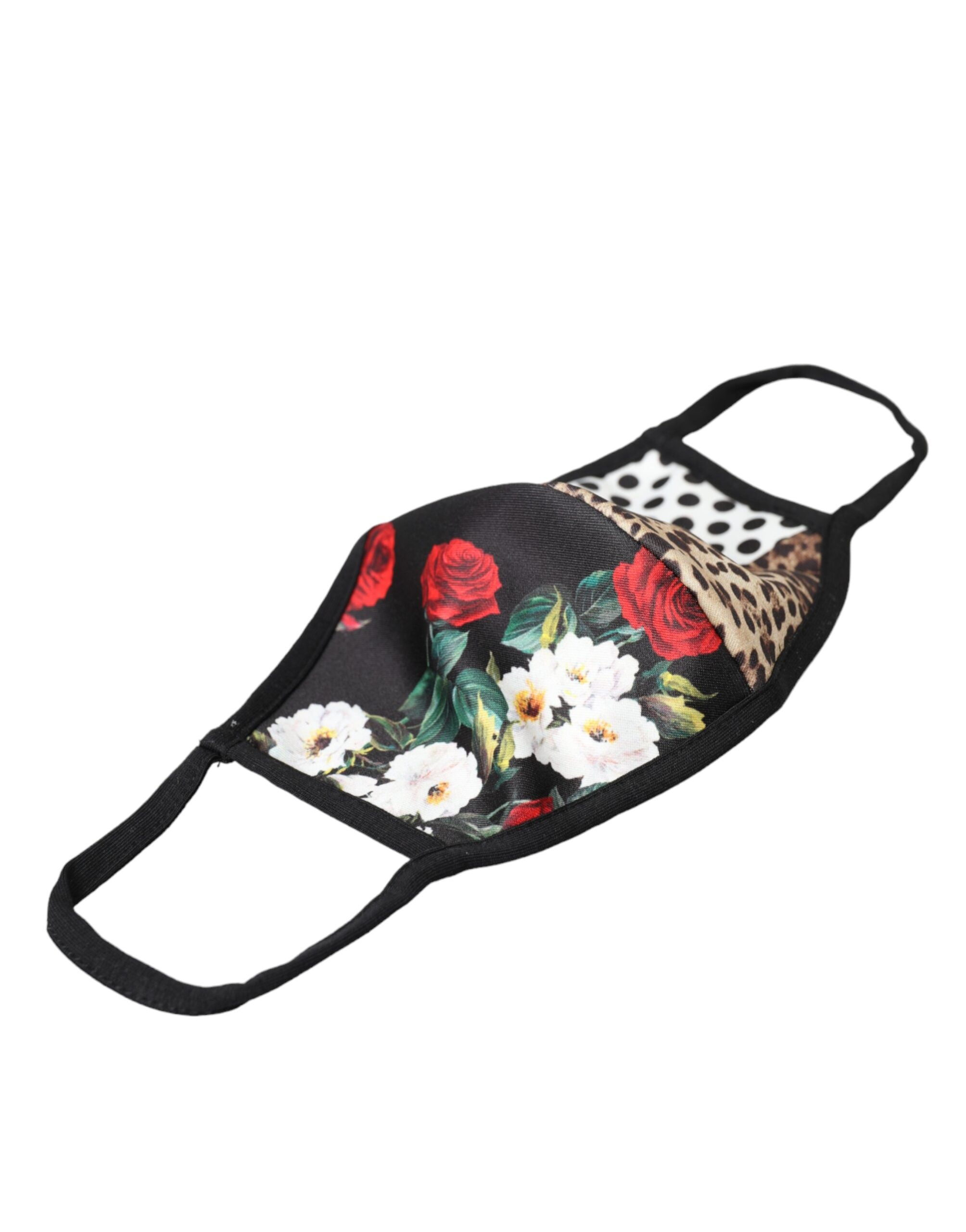Multicolor Leopard Floral Elastic Earloop Face Mask