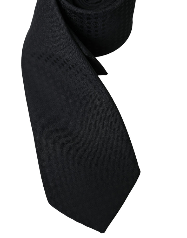 Black 100% Silk Adjustable Tie Face Mask