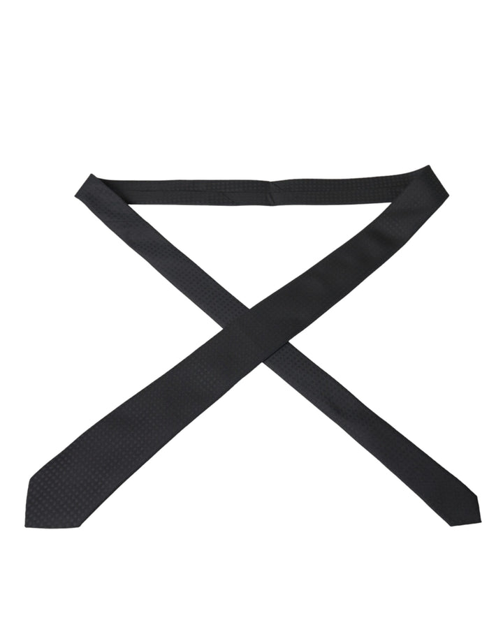 Black 100% Silk Adjustable Tie Face Mask