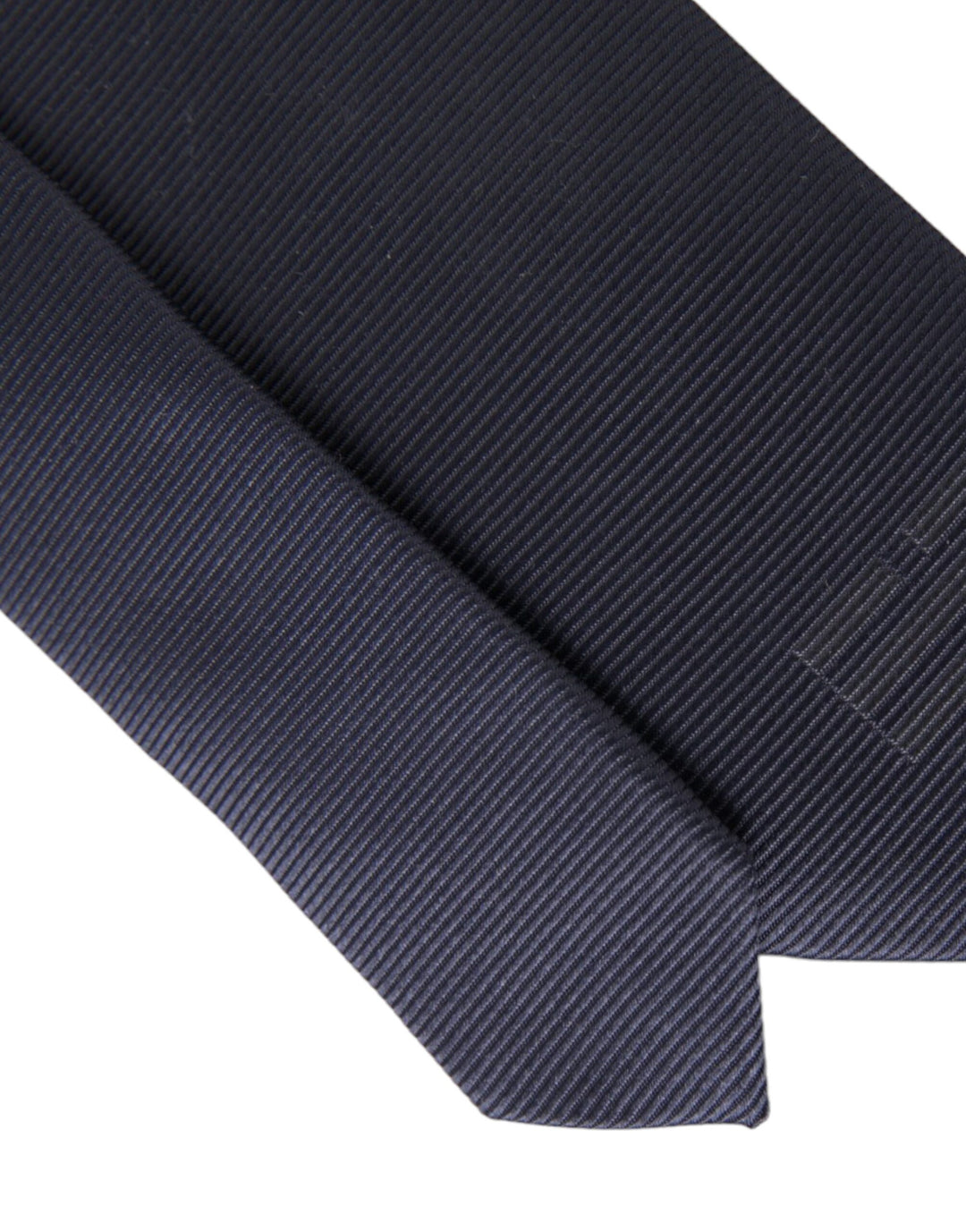 Blue plain silk tie, adjustable, men