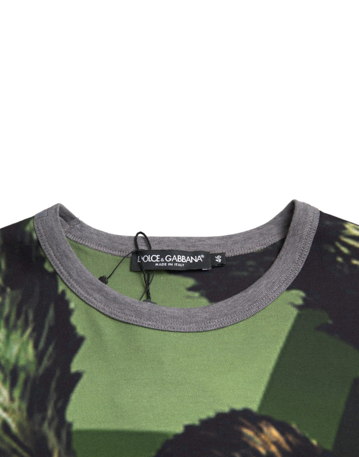 Green Gorilla Cotton Short Sleeve T-Shirt
