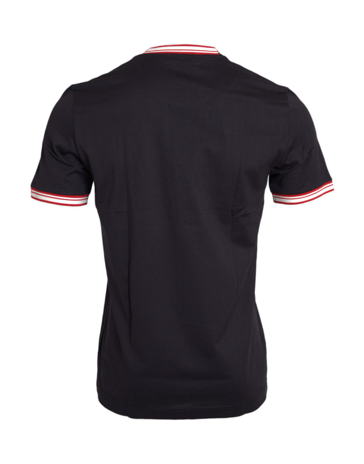 Black Cotton T-Shirt 2019 Year of the Pig