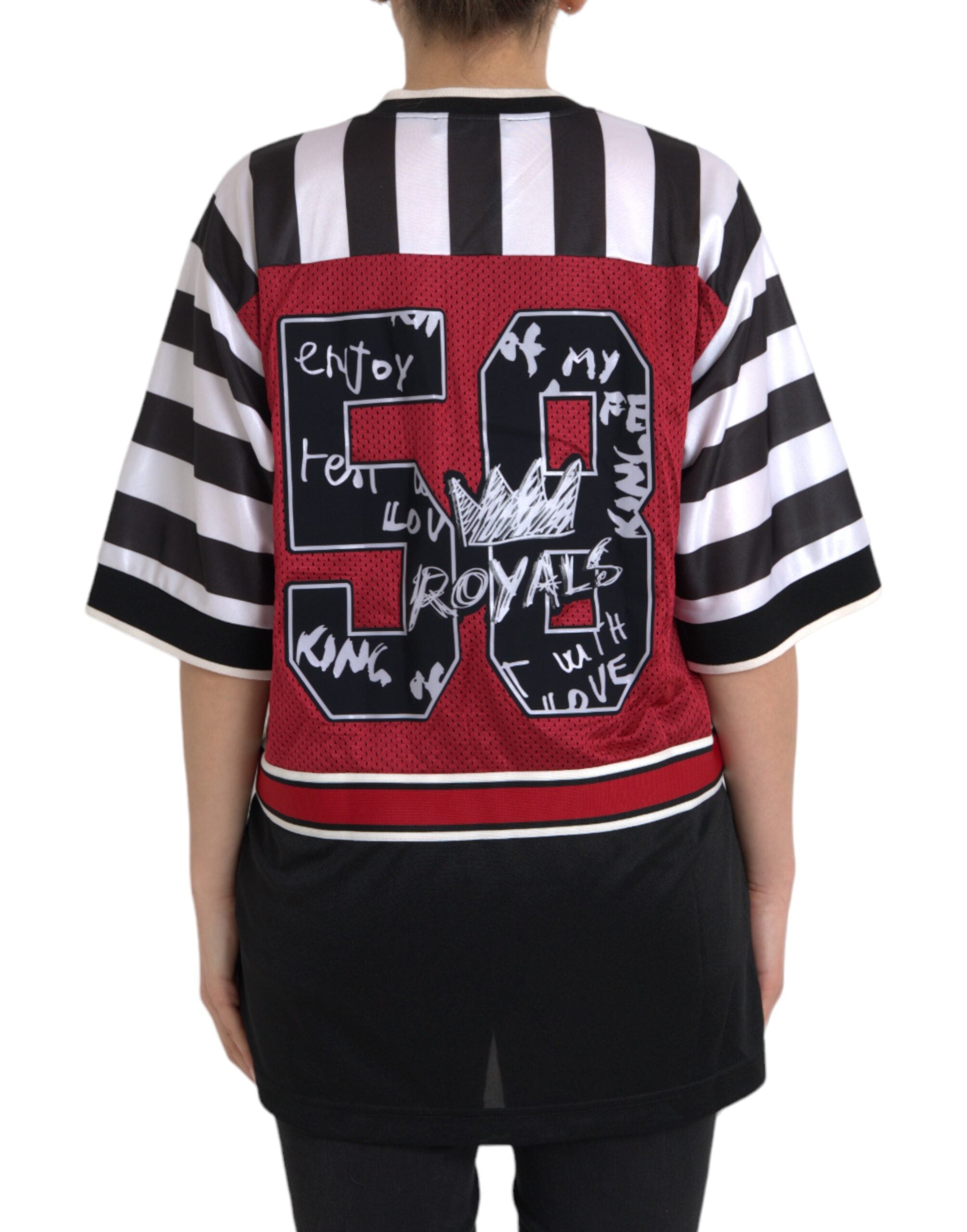 Royals Plus Size Multicolor Panda T-Shirt