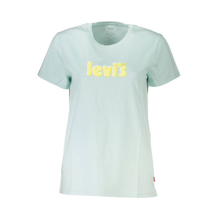 Levi's Hellblaue Baumwolle Tops & T-Shirt