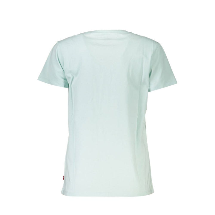 Levi's Hellblaue Baumwolle Tops & T-Shirt