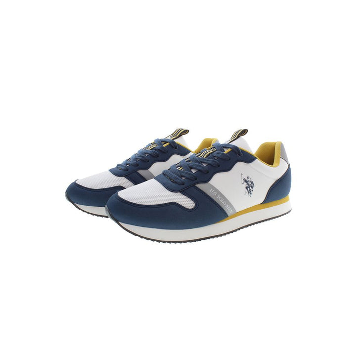 U.S. POLO ASSN. Blauer Polyester Herren Sneaker