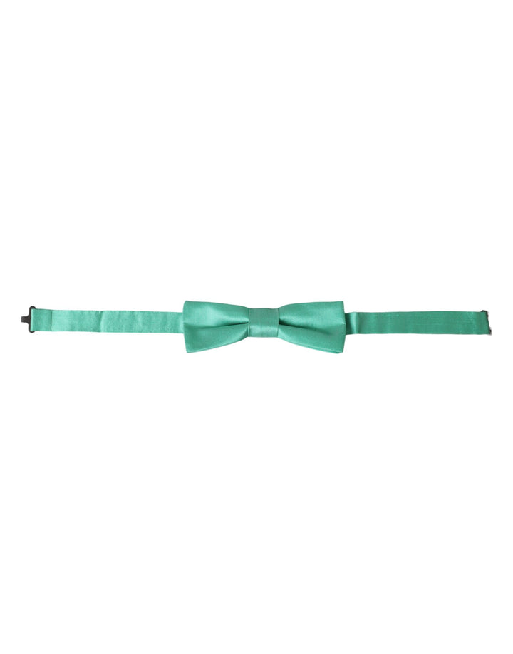 Mint Green Silk Adjustable Neck Men's Bow Tie