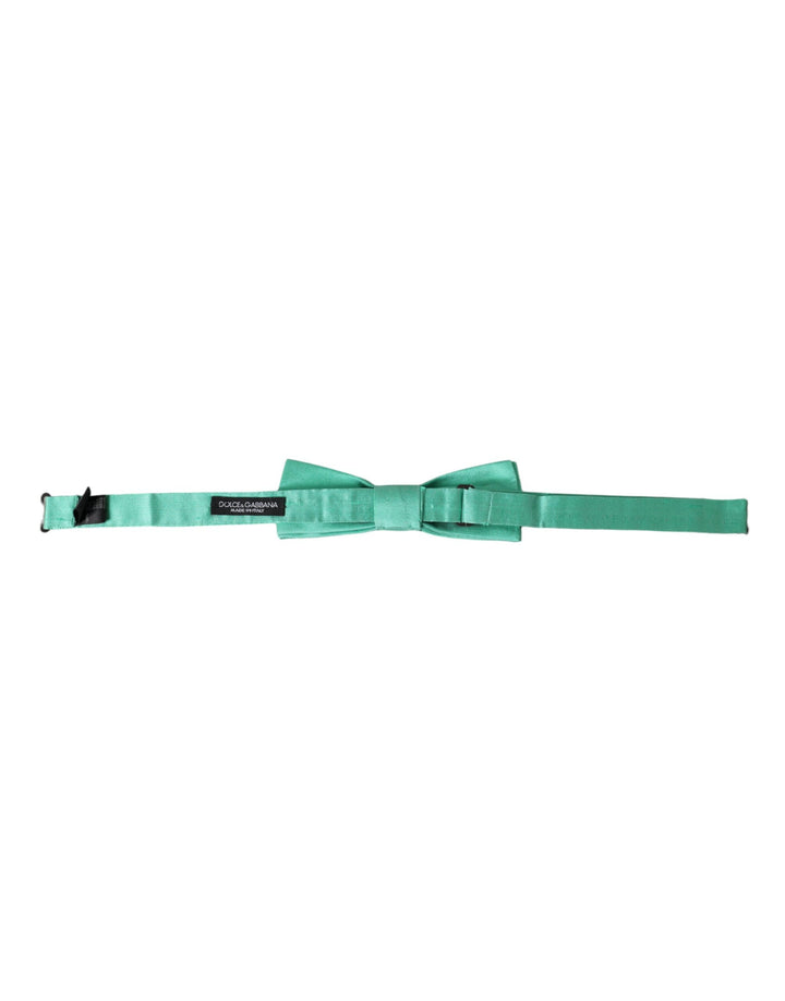 Mint Green Silk Adjustable Neck Men's Bow Tie